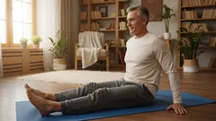 Estranho, mas genial: como uns passos invulgares com as nádegas ajudam a aliviar o cansaço nas costas