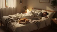 Os «miau» noturnos estão a deixá-lo louco? Um método simples que fará com que o gato durma consigo