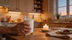 Um copo de leite à noite pode fazer mal — eis o que deve ter em atenção
